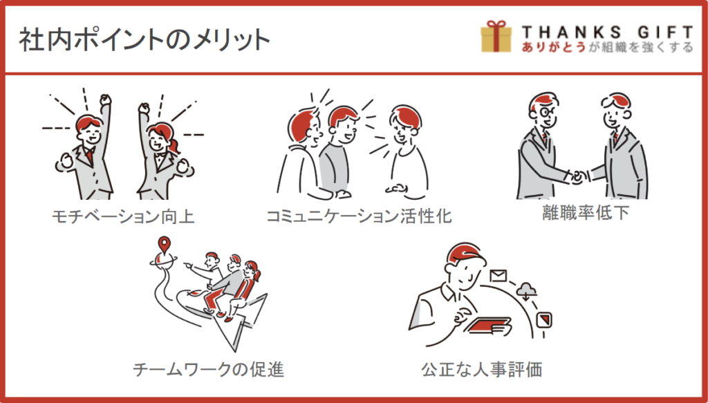 社内ポイントのメリット